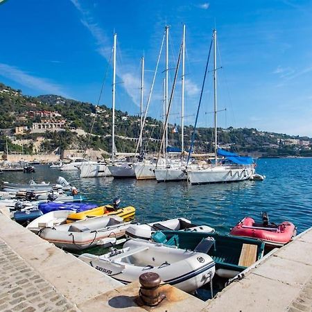 #40 Bright Sea View Suite For 6 2Mins Walk Port & Sea Villefranche-sur-Mer Eksteriør bilde