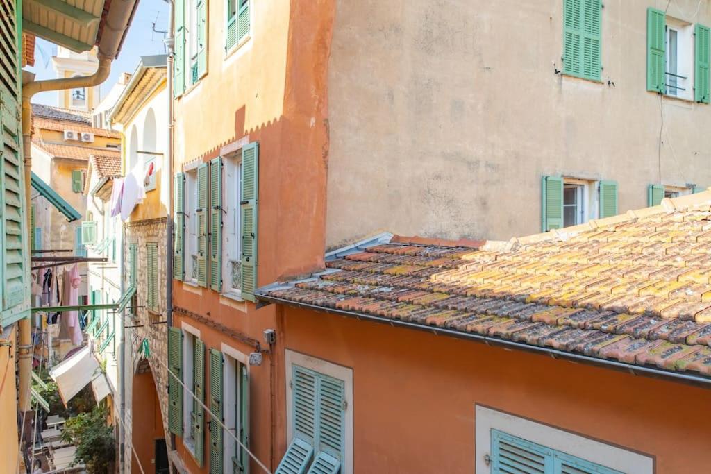 #40 Bright Sea View Suite For 6 2Mins Walk Port & Sea Villefranche-sur-Mer Eksteriør bilde